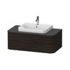Тумба подвесная 100х55 см Duravit Happy D.2 Plus, орех (HP494106969) Duravit Тумбы