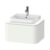 Тумба підвісна 65х48 см Duravit Happy D. 2 Plus, білий супер матовий (HP494008484) Duravit Тумби