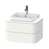 Тумба підвісна 65х48 см Duravit Happy D. 2 Plus, білий матовий (HP496003636) Duravit Тумби