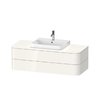 Тумба подвесная 130х55 см Duravit Happy D.2 Plus, белый (HP497202222) Duravit Тумбы