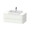 Тумба підвісна 100х55 см Duravit Happy D. 2 Plus, білий супер матовий (HP496108484) Duravit Тумби