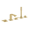 Смеситель для ванны Grohe Allure New, холодный рассвет матовый (25221GN1) Для ванны Золото матовый, Латунь, Матовая латунь