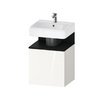 Тумба подвесная под раковину 49х64,5 см, петли справа Duravit Qatego, белый (QA4077R16220000) Duravit Тумбы