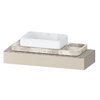Консоль 120х48 см Duravit Qatego, сіро-коричневий супер матовий (QA4699083830000) Duravit Консоль