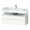 Тумба підвісна під раковину 119х59 см Duravit Qatego, білий (QA4396018220000) Duravit Тумби