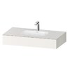 Меблевий комплект з консоллю і раковиною 100х55 см Duravit Qatego, білий супер матовий (QA4691084840000) Duravit Меблеві комплекти