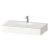 Мебельный комплект с консолью и раковиной 100х55 см Duravit Qatego, белый (QA4691022220000) Duravit Мебельные комплекты