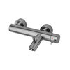 Смеситель для ванны Paffoni Light, сталь (LIG022ST) Для ванны Сталь