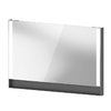 Зеркало с подсветкой и обогревом 120х75 см, Duravit Qatego, графит матовый (QA7084049490100) Duravit Зеркала