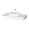 Консоль подвесная под раковину, 120х55 см Duravit Qatego, белый супер матовый (QA4802084840000) Duravit Консоль