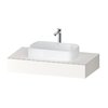 Консоль подвесная под раковину, 100х55 см Duravit Qatego, белый супер матовый (QA4801084840000) Duravit Консоль
