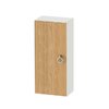 Подвесной пенал 40х80 см, петли слева Duravit White Tulip, дуб натуральный (WT1323LH536) Duravit Пеналы