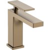 Смеситель для раковины Hansgrohe Tecturis E 110, бронза (73011140) Для раковины Бронза
