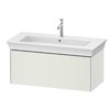Тумба подвесная под раковину, 98,4х41 см Duravit White Tulip, белый матовый (WT424203636) Duravit Тумбы