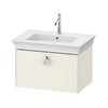 Тумба підвісна під раковину 68,4 см Duravit White Tulip, скандинавський білий (WT42510H4H4) Duravit Тумби