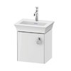 Тумба подвесная под раковину петли слева, 38,4х41 см Duravit White Tulip, белый (WT4250L8585) Duravit Тумбы