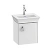 Тумба подвесная под раковину петли справа, 38,4х41 см Duravit White Tulip, белый (WT4250R8585) Duravit Тумбы