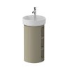 Тумба напольная под раковину, 41х75,1 см Duravit White Tulip, серый камень (WT42440H2H20000) Duravit Тумбы