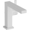 Змішувач для раковини з донним клапаном push-open Hansgrohe Tecturis E 110 Fine CoolStart, білий матовий (73020700) Для раковини Білий матовий