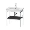Консоль напольная 68,4 см, Duravit White Tulip, графит матовый (WT454005858) Duravit Консоль