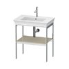 Консоль напольная 68,4 см, Duravit White Tulip, серо-коричневый (WT45400H3H3) Duravit Консоль