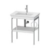 Консоль напольная 68,4 см, полотенцесушитель справа, Duravit White Tulip, белый (WT4543R8585) Duravit Консоль