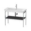 Консоль напольная 98,4 см, Duravit White Tulip, графит (WT45410H1H1) Duravit Консоль