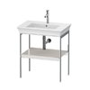 Консоль підлогова 68,4 см, Duravit White Tulip, білий сатиновий матовий (WT454003939) Duravit Консоль