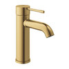 Смеситель для раковины Grohe Essence New S-Size, холодный рассвет матовый (23590GN1) Для раковины Золото матовый, Латунь, Матовая латунь