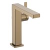 Змішувач для раковини з донним клапаном push-open Hansgrohe Tecturis E 150 Fine CoolStart, бронза (73040140) Для раковини Бронза