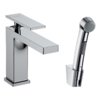 Смеситель для раковины с гигиенической лейкой Hansgrohe Tecturis E, хром (73210000) Для раковины Хром