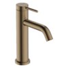 Змішувач для раковини з донним клапаном pop-up Hansgrohe Tecturis S 110 CoolStart, бронза (73310140) Для раковини Бронза