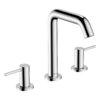 Змішувач для раковини з донним клапаном Push-Open Hansgrohe Tecturis s 150, хром (73330000) Для раковини Хром