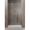 Душевая дверь Radaway Essenza Pro Brushed Copper DWJ 90 L (10099090-93-01L) двери Розпашні назовні тон стекла Прозоре 