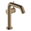 Смеситель для раковины Hansgrohe Tecturis S 150 Fine CoolStart, бронза (73341140) Для раковины Бронза