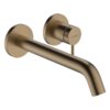 Смеситель для раковины скрытого монтажа Hansgrohe Tecturis S 225, бронза (73351140) Для раковины Бронза