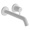 Смеситель для раковины скрытого монтажа Hansgrohe Tecturis S 225, белый матовый (73351700) Для раковины Белый матовый