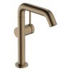 Змішувач для раковини з донним клапаном Push-Open Hansgrohe Tecturis S 210 Fine CoolStart, бронза (73360140) Для раковини Бронза