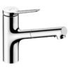 Смеситель для кухни с выдвижным изливом Hansgrohe Zesis M33 150, хром (74820000) Для кухни Хром