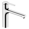 Смеситель для кухни с выдвижным изливом sBox Hansgrohe Zesis M33 160, хром (74823000) Для кухни Хром
