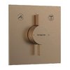 Змішувач прихованого монтажу для душу Hansgrohe DuoTurn E, бронза (75417140) Для душа Бронза