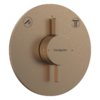 Смеситель скрытого монтажа для душа Hansgrohe DuoTurn S, бронза (75418140) Для душа Бронза