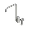 Змішувач для кухні з висувним виливом Quadro Design Inox, нерж. сталь (136 + DC055.2 AS) Для кухні Нерж. сталь