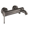 Змішувач для ванни Grohe Essence New, Темний графіт глянсовий (33624A01) Для ванни Графіт, Чорний, Чорний глянсовий 