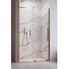 Душевая дверь Radaway Furo SL Brushed Copper DWJ 120 L (10307622-93-01L+10110580-01-01) двери Раздвижные тон стекла Прозрачное 