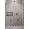 Душевая дверь Radaway Furo Brushed GunMetal DWD 150 (10108413-92-01+10111367-01-01) двери Раздвижные тон стекла Прозрачное 