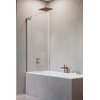 Стационарная шторка для ванны Radaway Modo SL Brushed Copper PNJ II 90L (10316090-93-01L) Modo SL Стационарные 