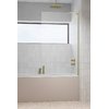 Стационарная шторка для ванны Radaway Modo SL Brushed Gold PNJ II 80R (10316080-99-01R) Modo SL Стационарные 