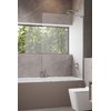 Стационарная шторка для ванны Radaway Modo SL Brushed Nickel PNJ II 60R (10316060-91-01R) Radaway Modo SL Стаціонарні