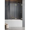 Распашная шторка для ванны Radaway Essenza Pro Brushed Gold PND II 110R (10102110-99-01R) Essenza Pro Распашные 